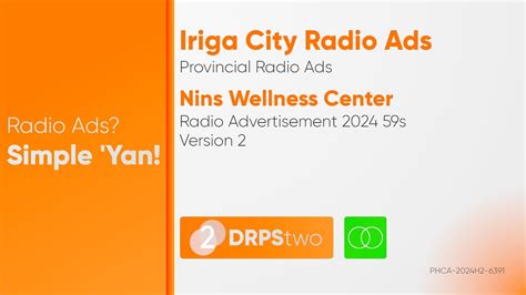 Nins Wellness Center Radio Program .